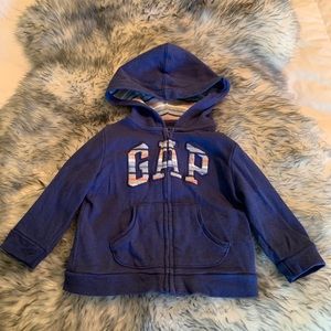 Navy gap jacket